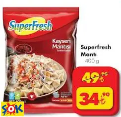 SUPERFRESH MANTI 400 G